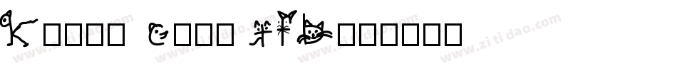Kitty Cats TFB字体转换